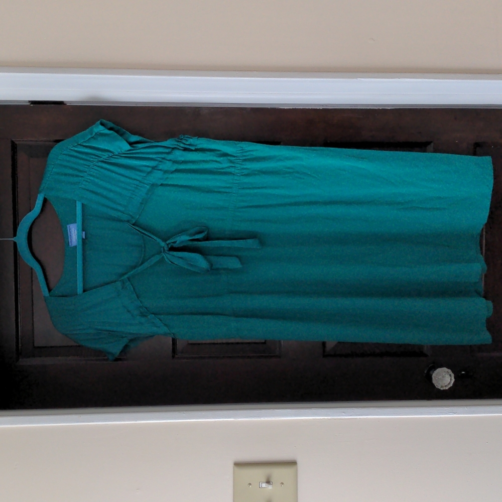Simply Vera Vera Wang Emerald Green Dress, size XL